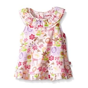 Zutano Baby Ruffle Sunshine Lions Lullaby